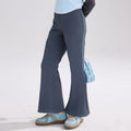 Girls Micro Flare Elastic Yoga Fitness Pants