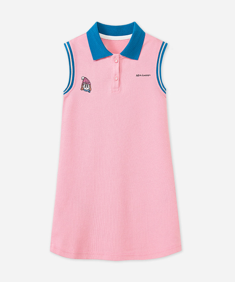 Kids Girls A-Line Swing Casual Dress