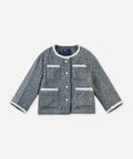 Kids Girls Tweed Coat