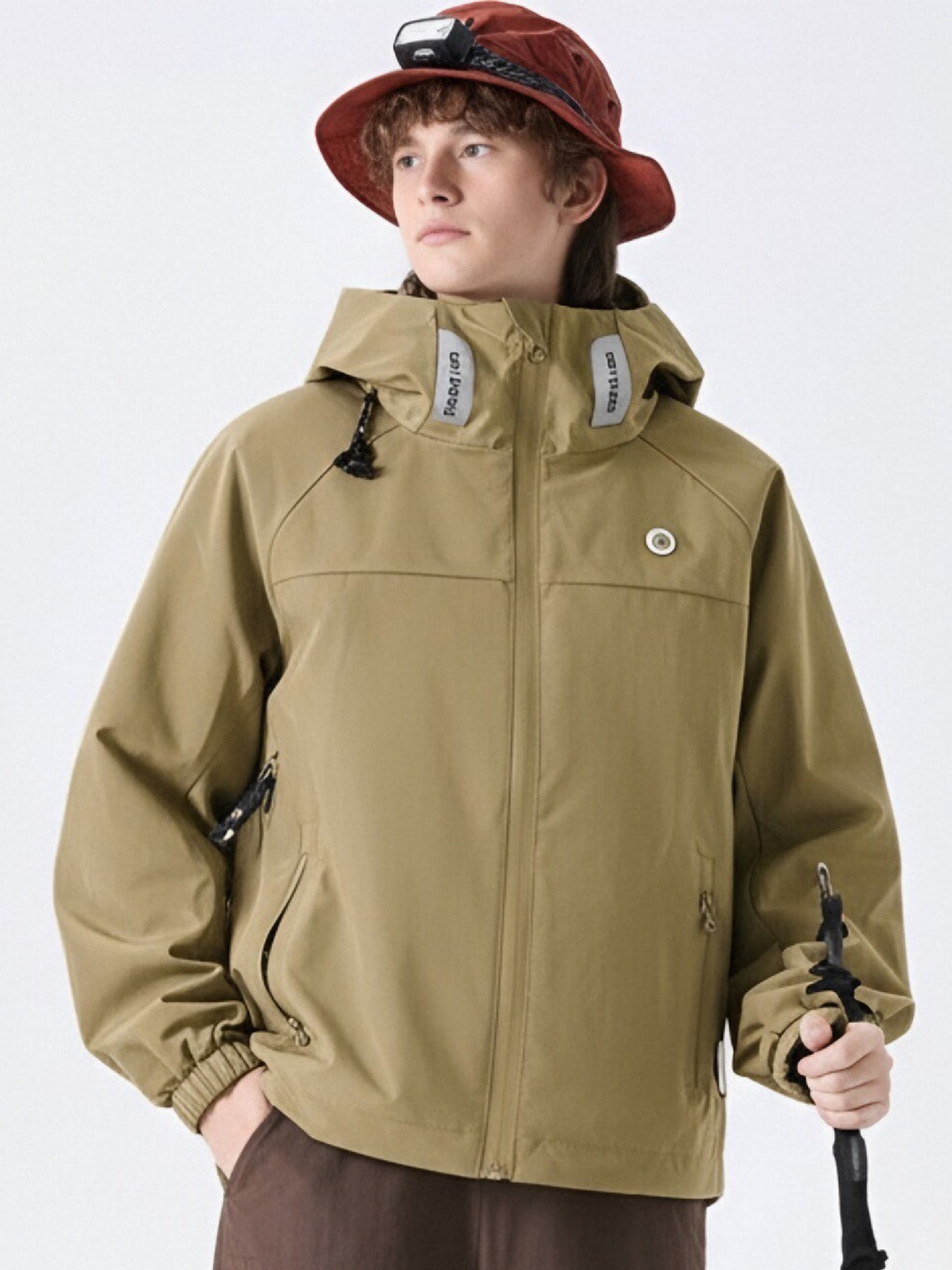 Wasserdichte winddichte reflektierende Kinder-Outdoor-Shell-Jacke