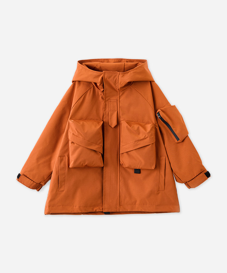 Kinder-Outdoorjacke mit 4 Taschen für Outdoor & Alltag