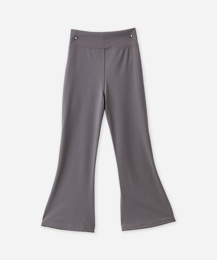 Girls Flare Yoga Pants | Fleece-Lined Stretch Leggings