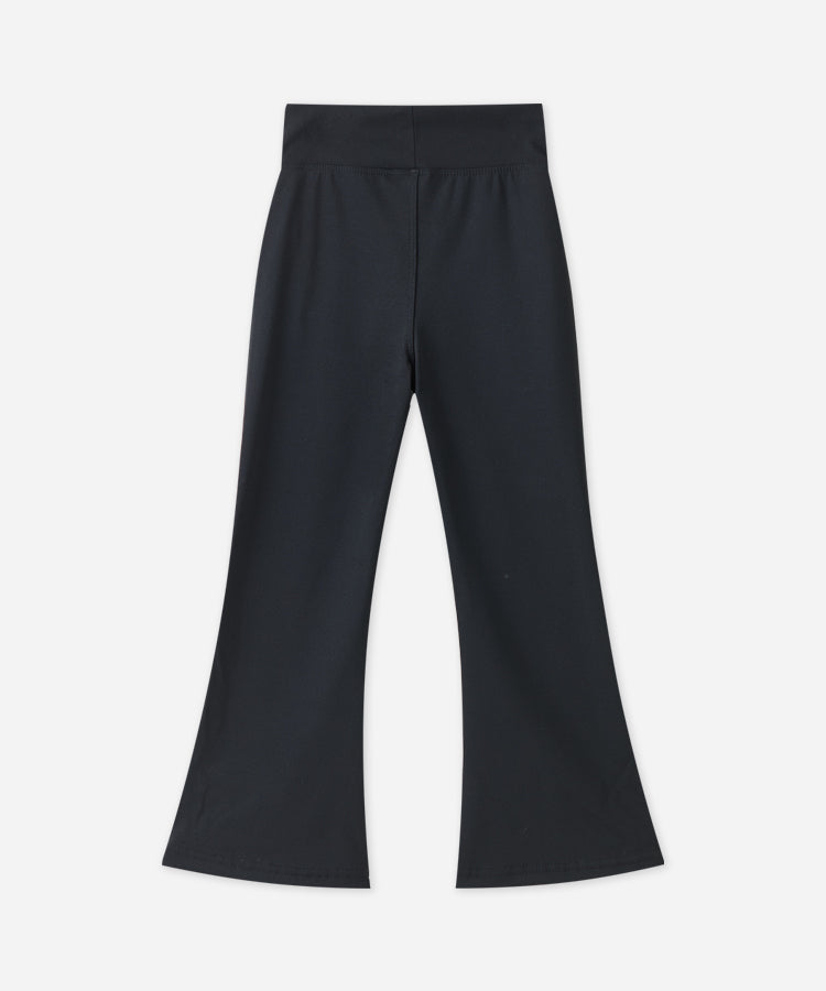 Girls Flare Yoga Pants | Fleece-Lined Stretch Leggings