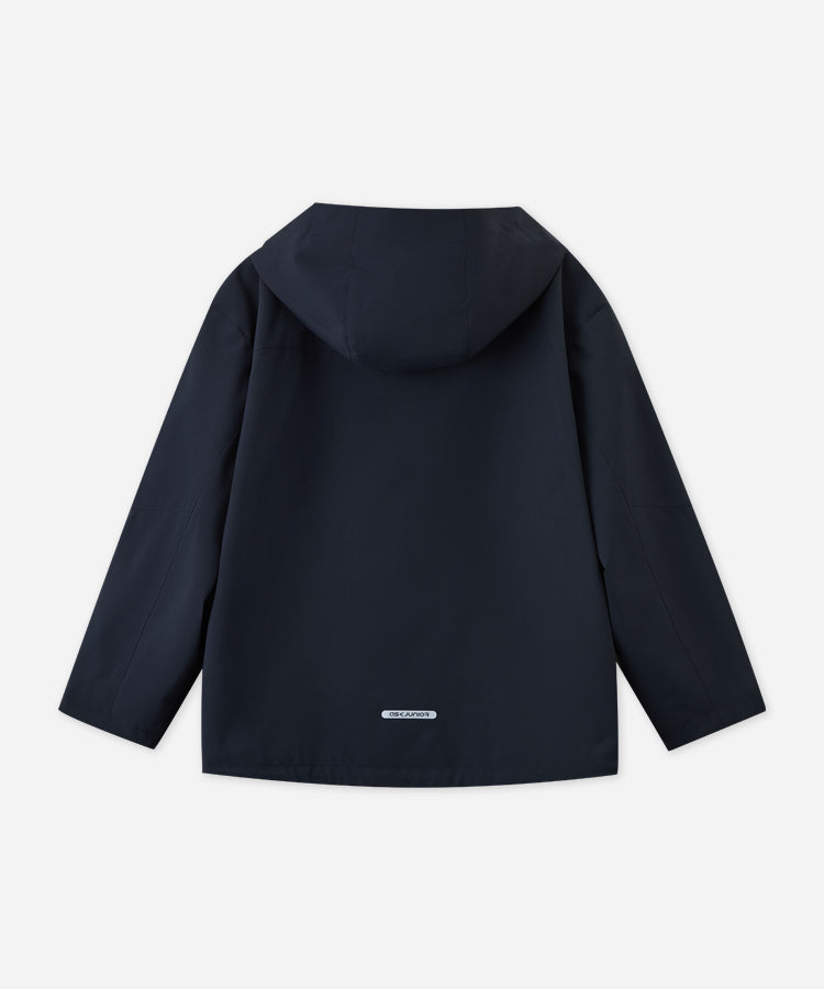 Wasserdichte Outdoor-Shell-Jacke für Kinder, winddichte Oberbekleidung