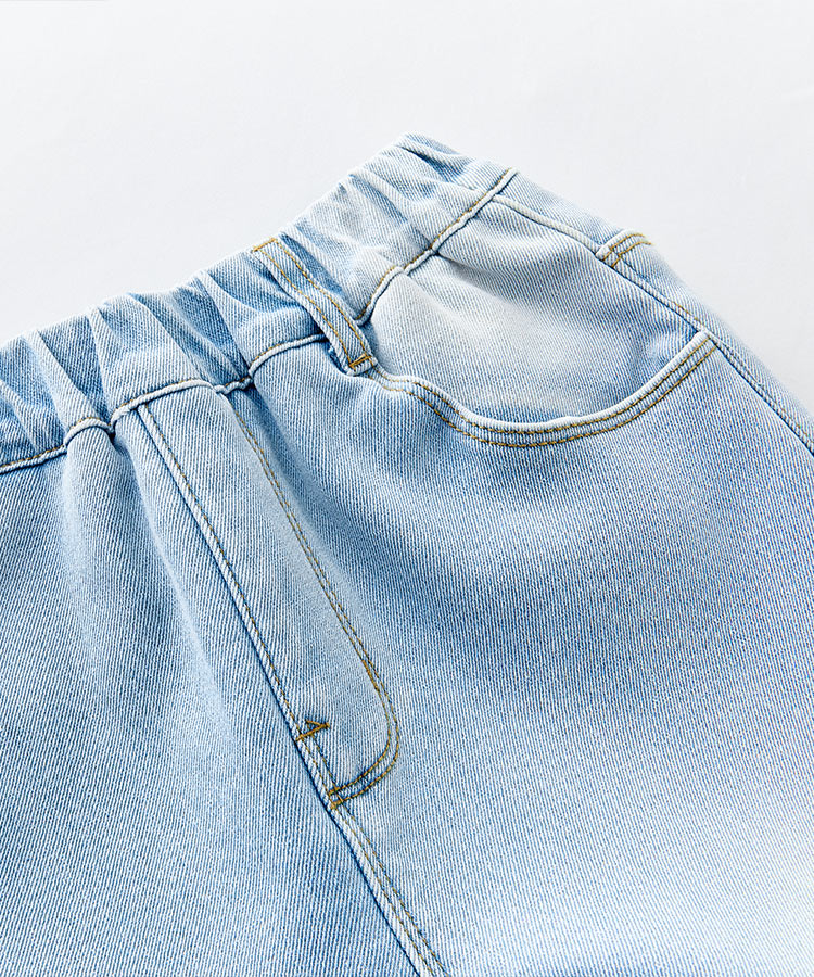 Mädchen Fleece Gefüttert Warme Flare Jeans, Lässige Stretch Kinderhose für Herbst Winter