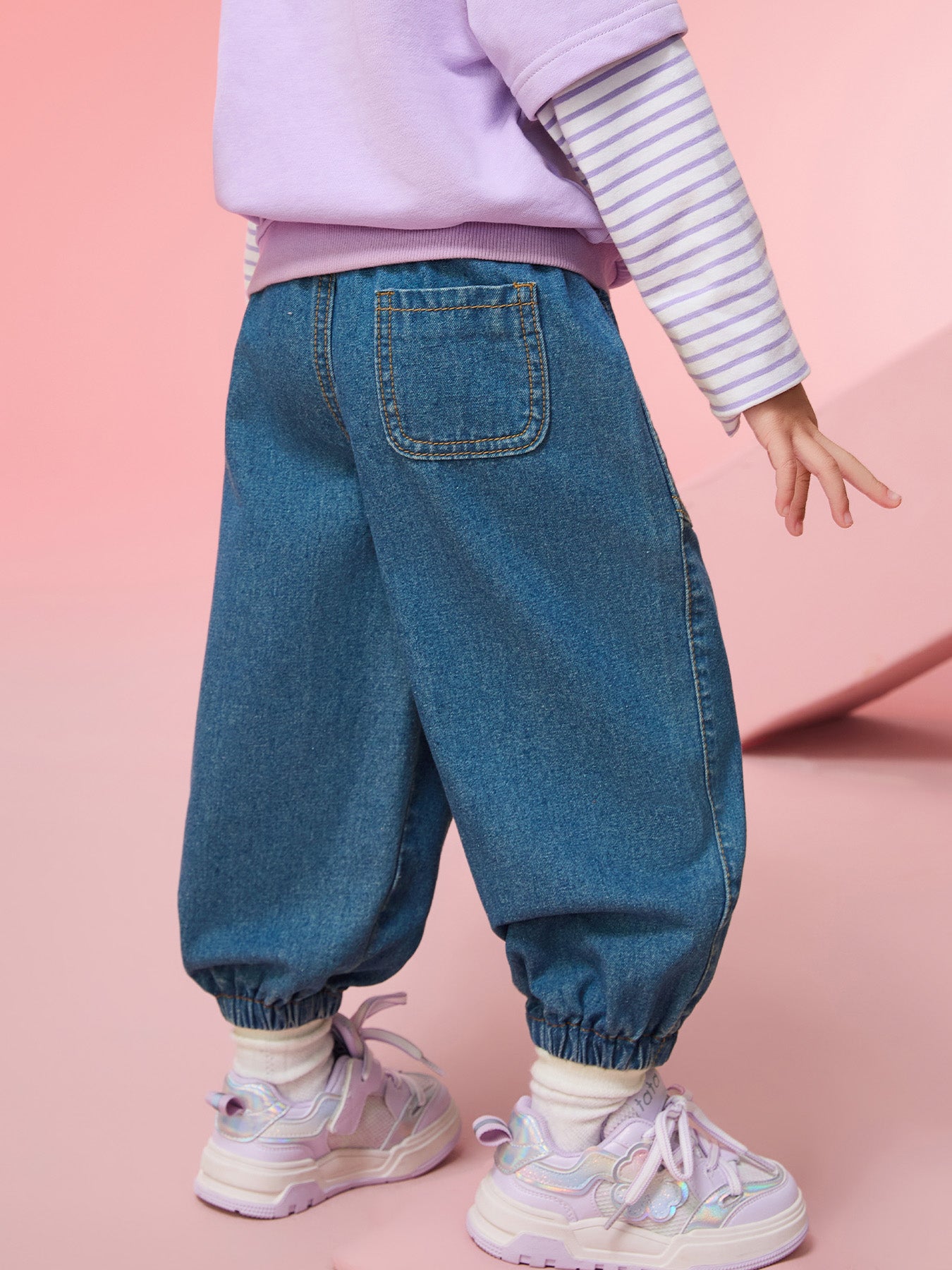 Three-dimensional Cat Ears Children's Jeans