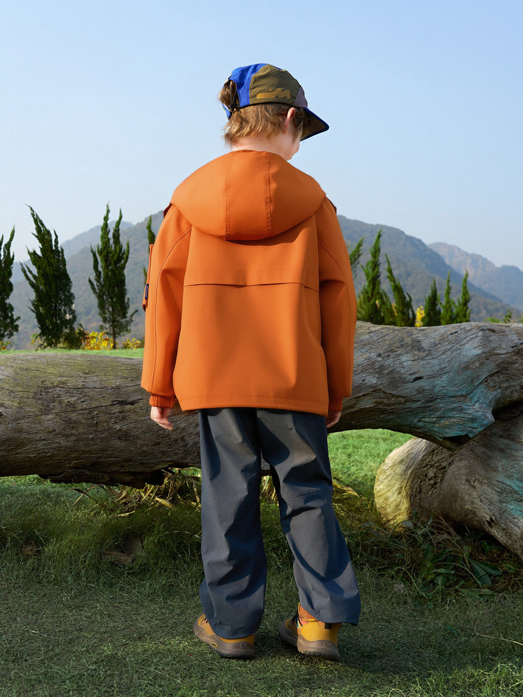 Kinder-Outdoorjacke mit 4 Taschen für Outdoor & Alltag