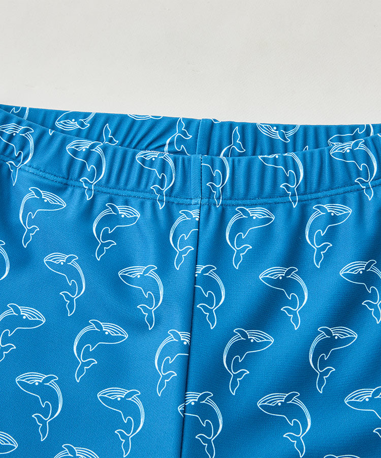 Kids Boys Sun Protection Quick Dry Stretch 2-Piece Swimwear Set