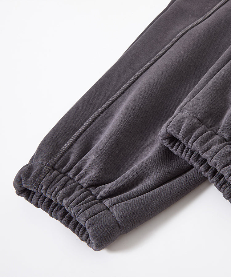 Boys Knitted Fleece Loose Pants, Thick Warm Casual Kids Pants for Fall Winter