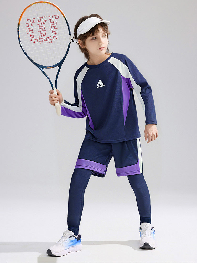 Jungen Zweiteiliges Langarmshirt- und Hosenset
