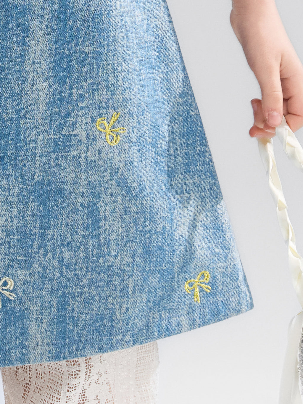 Jeanskleid für Kinder, A-Linie, ärmellos, legere Mode für Mädchen