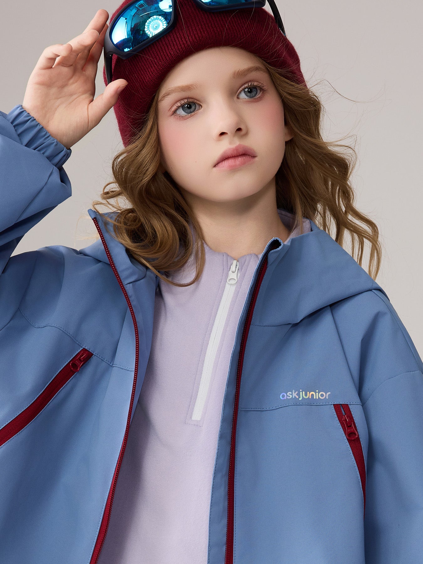 Hooded Soft Shell Kids Outdoor Jacket