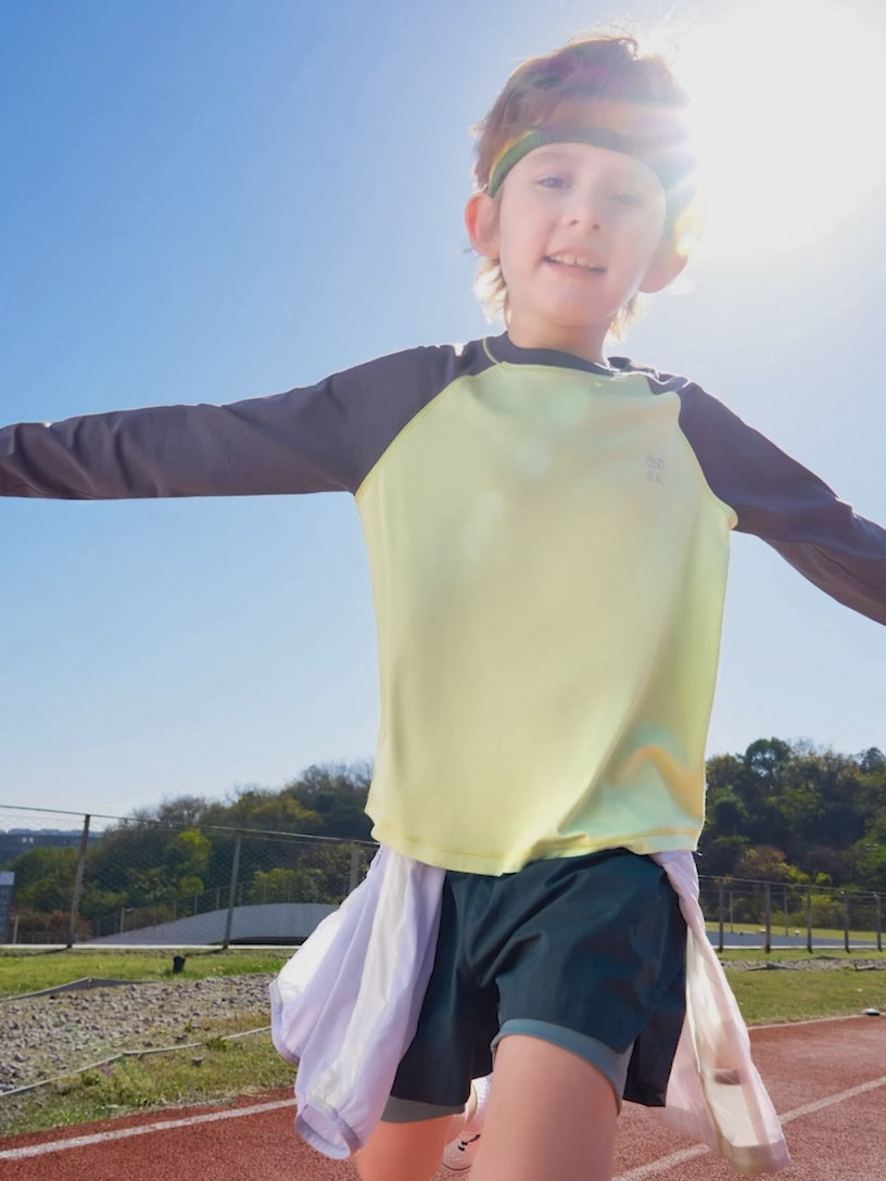 Color Block Kids Boys Tops